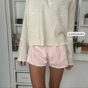 brandy melville
BABY PINK MALIBU LISETTE SHORTS